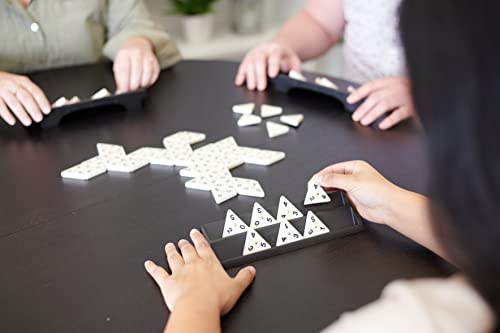 Detalle de Goliath Triominos Deluxe — Jeu de société triangulaire pour 2 à 4 joueurs (à partir de 6 ans)