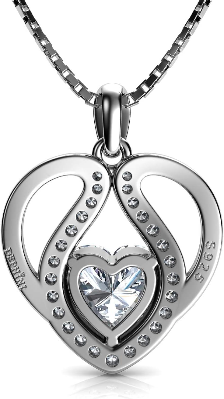 Detalle de DEPHINI collana cuore in argento 925
