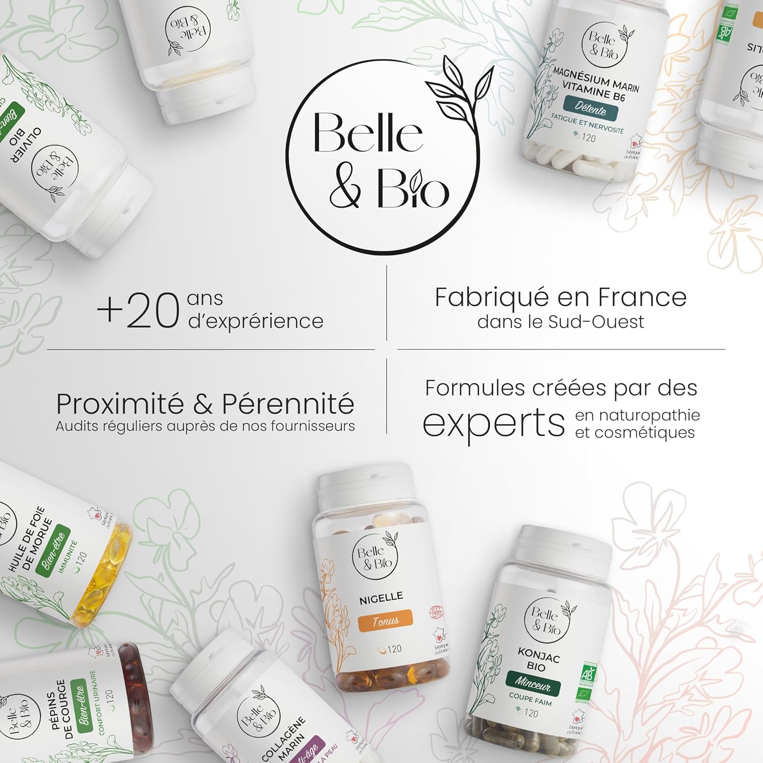 Thumbnail 4 de Complément alimentaire Belle&Bio Detox du foie & confort intestinal Hepatic Bio (radis noir, pissenlit, artichaut) – cure 2 mois