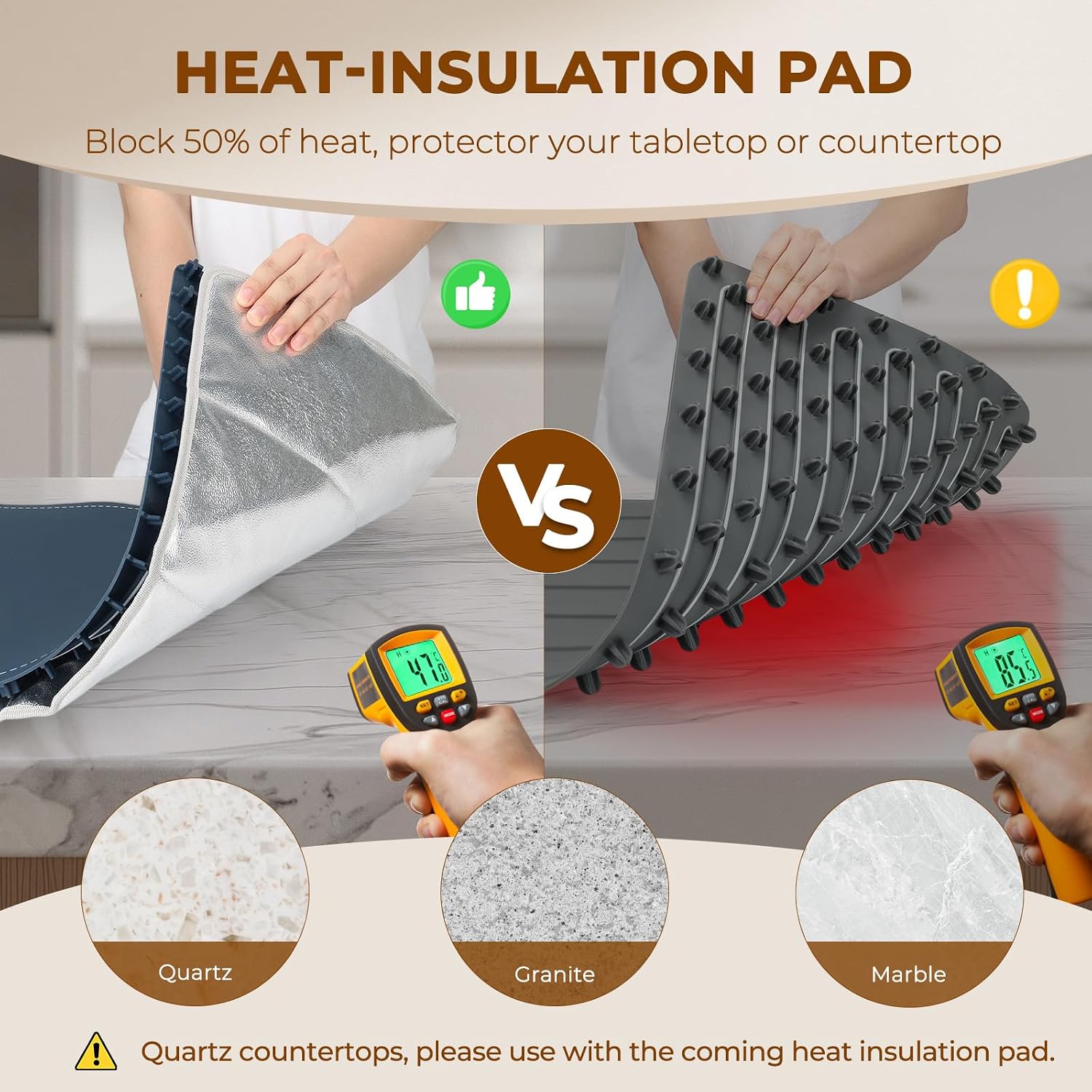 Detalle de Homelove Food Warming Mat 25.2 x 14.96 in.