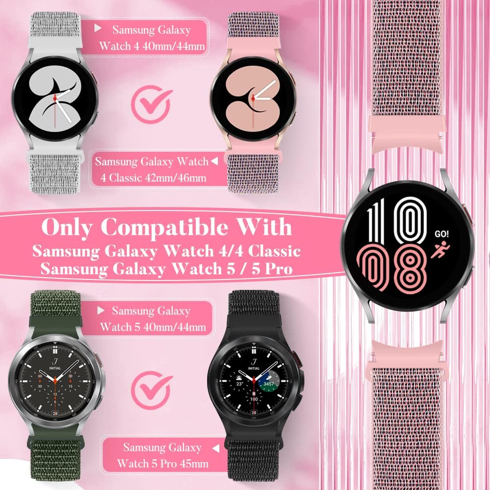 Detalle 2 de Nylonarmband für Samsung Galaxy Watch 40 mm