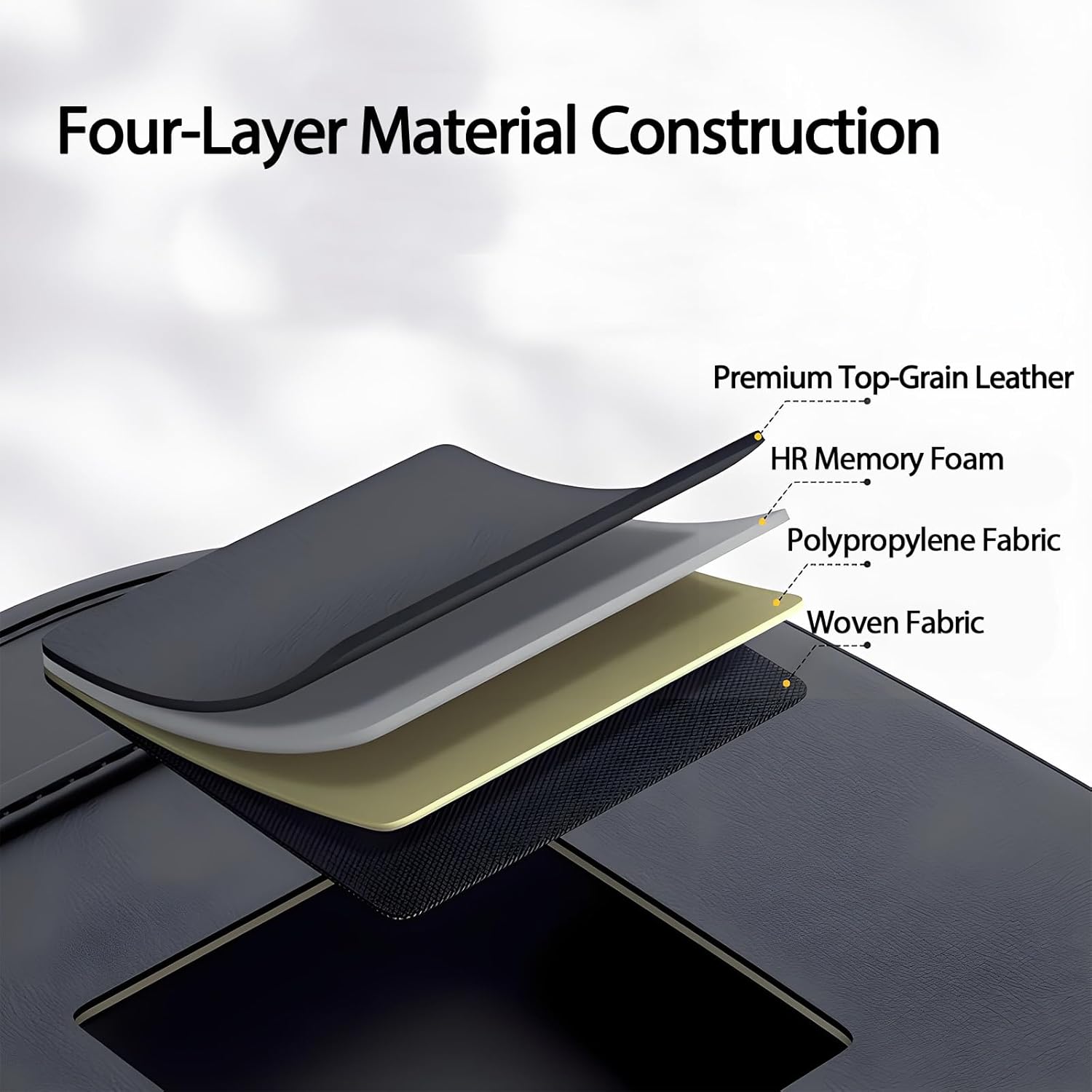 Thumbnail 4 de FASTAGEI 2 Pack Universal Foldable Car Backseat Organizer with Table Tray