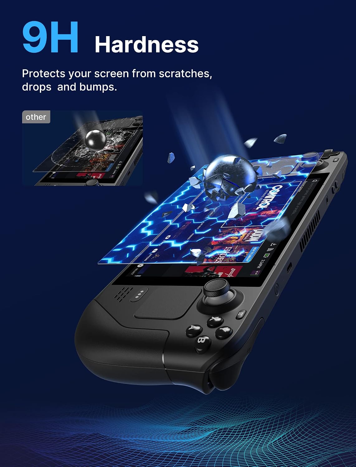Thumbnail 5 de JSAUX 2-Pack Screen Protector 0.33mm