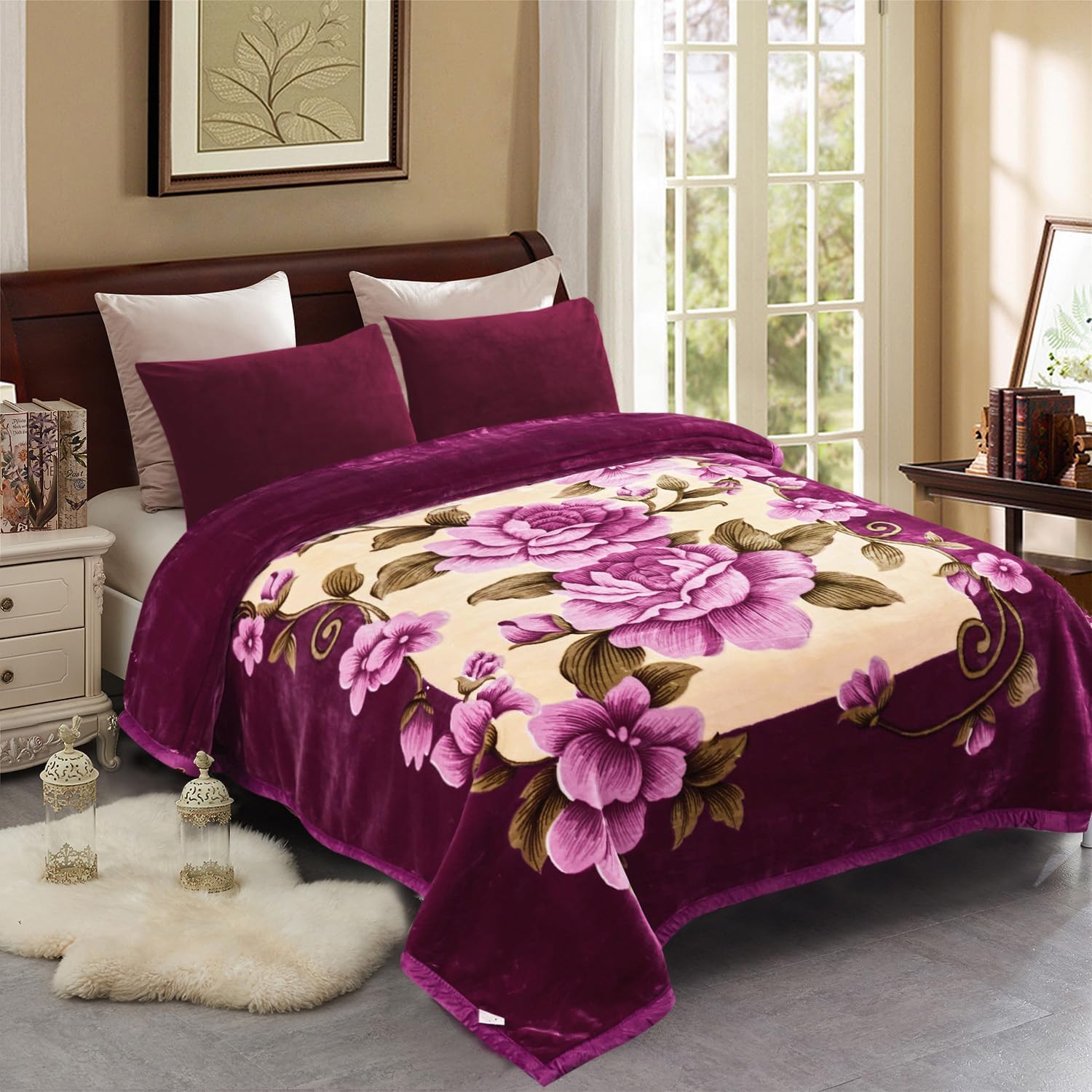 Detalle 2 de JML Korean Style Fleece Blanket King 87" x 94"