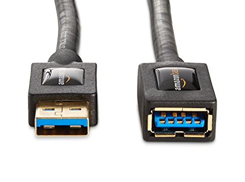 Thumbnail 1 de Amazon Basics Cable alargador USB 3.0 1,8 m (2 unidades) 🖥️