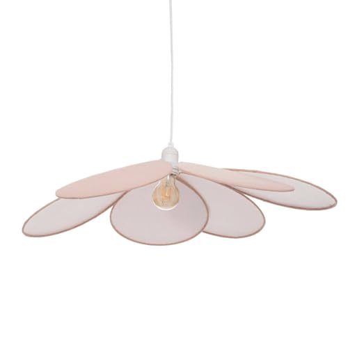 Detalle de Atmosphera Suspension Pétales Naya Rose – Lustre bohème 72 cm, câble 100 cm, E27 (ampoule non incluse)