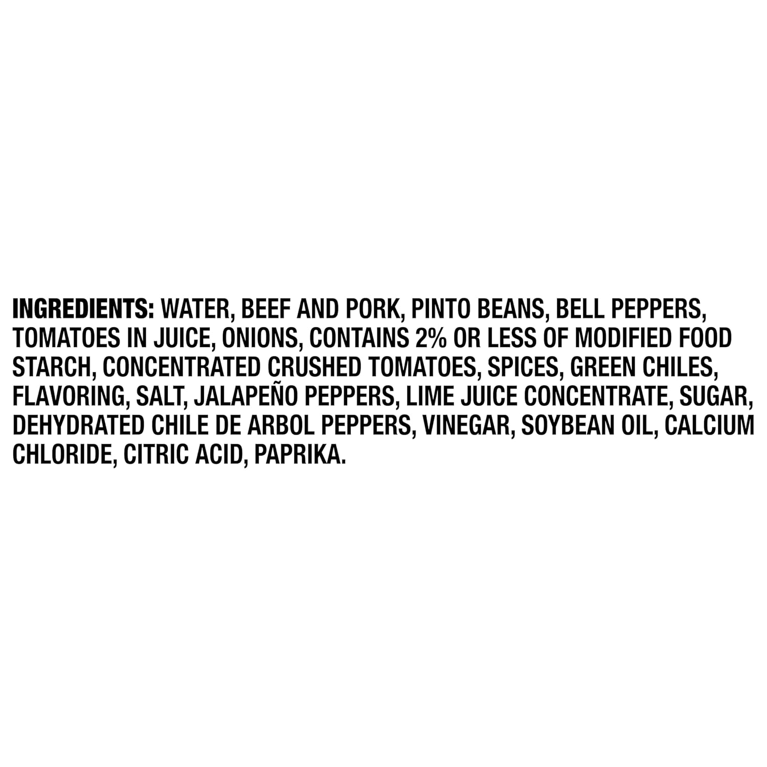Detalle de HORMEL Cilantro Lime Chili Canned Chili, 15 oz, 12-Pack
