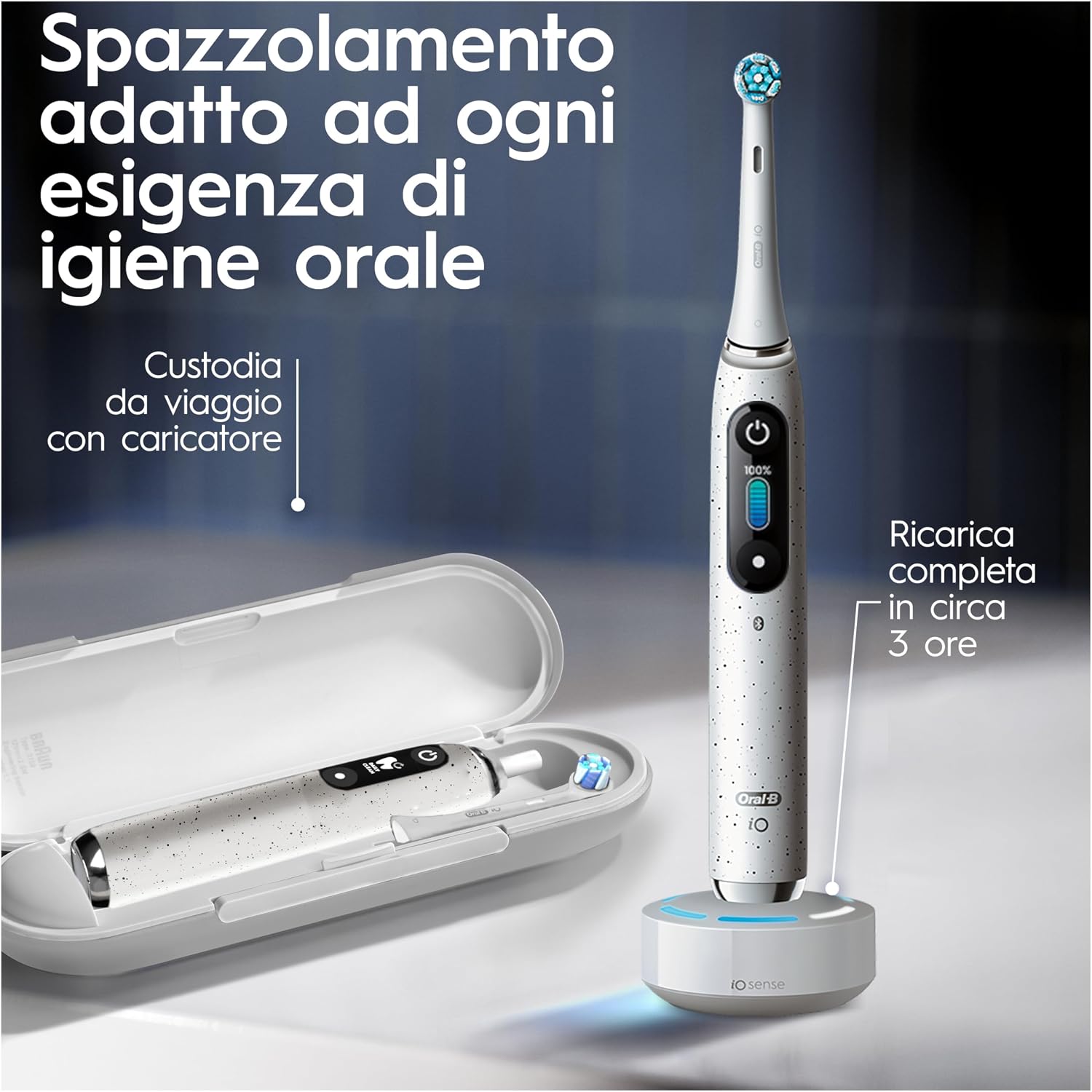 Thumbnail 4 de Oral-B Spazzolino iO 10 Bianco