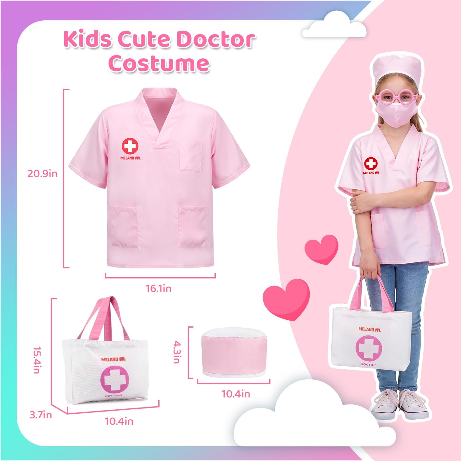 Thumbnail 5 de Meland Toy Doctor Kit Ages 3+