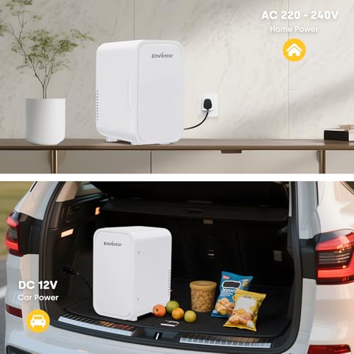Thumbnail 4 de Enventor 6L Mini Fridge: Portable Cooler and Warmer with AC + 12V DC
