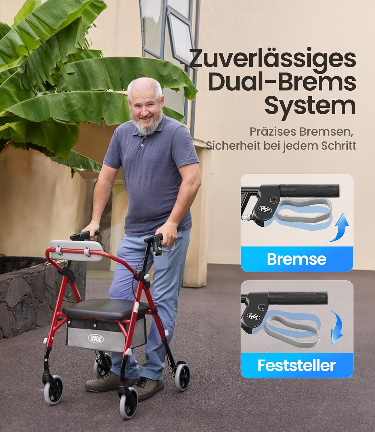Thumbnail 4 de VOCIC Z11 Rollator 172 kg 🦽