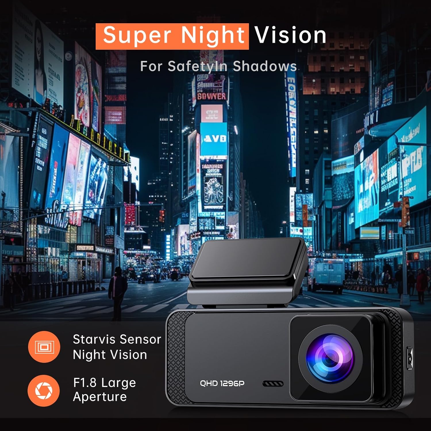 Thumbnail 4 de Veement V300 1296P Dash Cam
