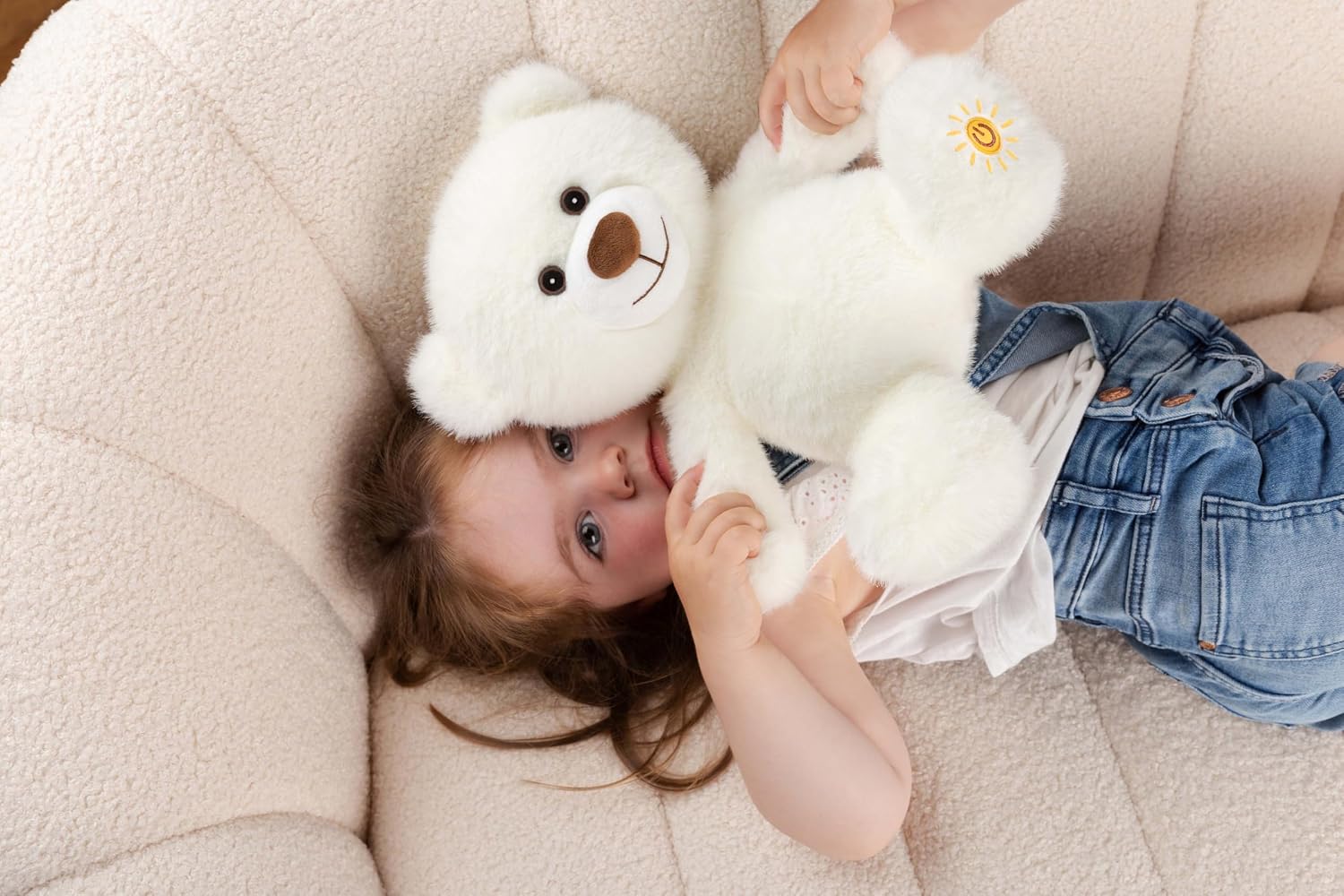 Thumbnail 3 de Gipsy Toys – Peluche Veilleuse Glowy, Mon Ourson Lumineux – 24 cm, Beige, en Boîte Cadeau