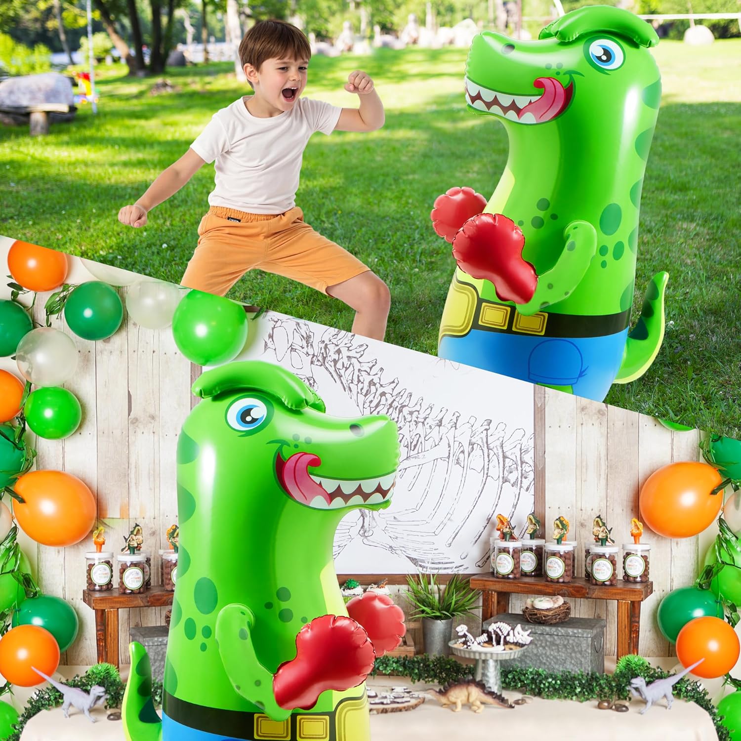 Thumbnail 5 de SYNCFUN Inflatable Punching Bag 47 in Bopper