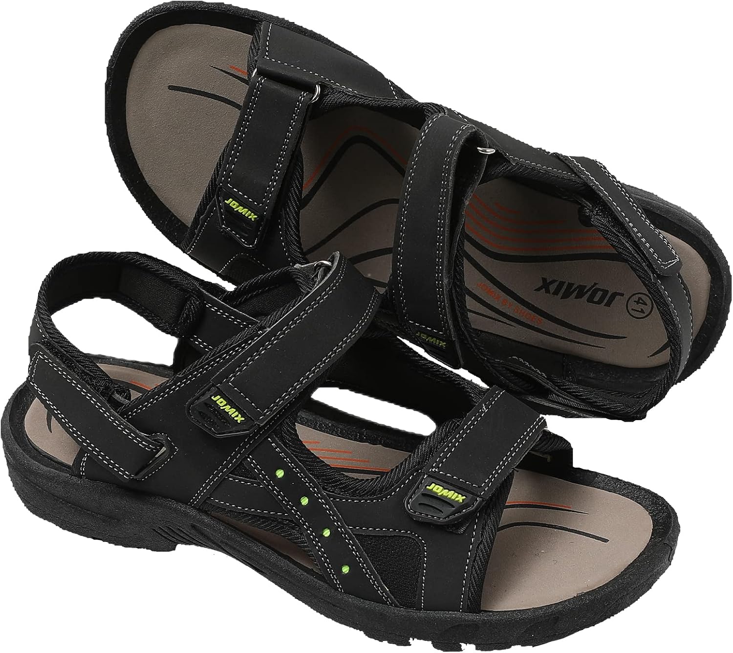 Detalle de JOMIX Sandali Uomo Estivi: comfort sportivo per mare, piscina e città