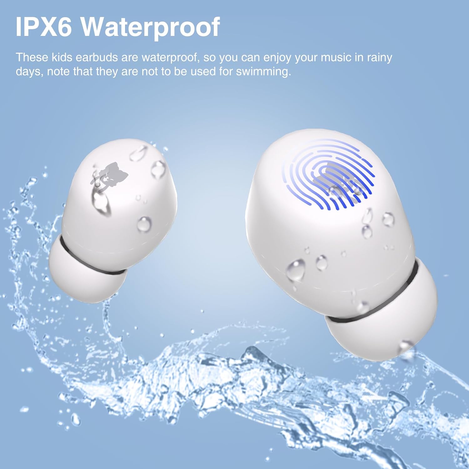 Thumbnail 6 de COOTIMOCK Kids Earbuds with 85dB volume limit, Bluetooth 5.3, mic & up to 30H playtime