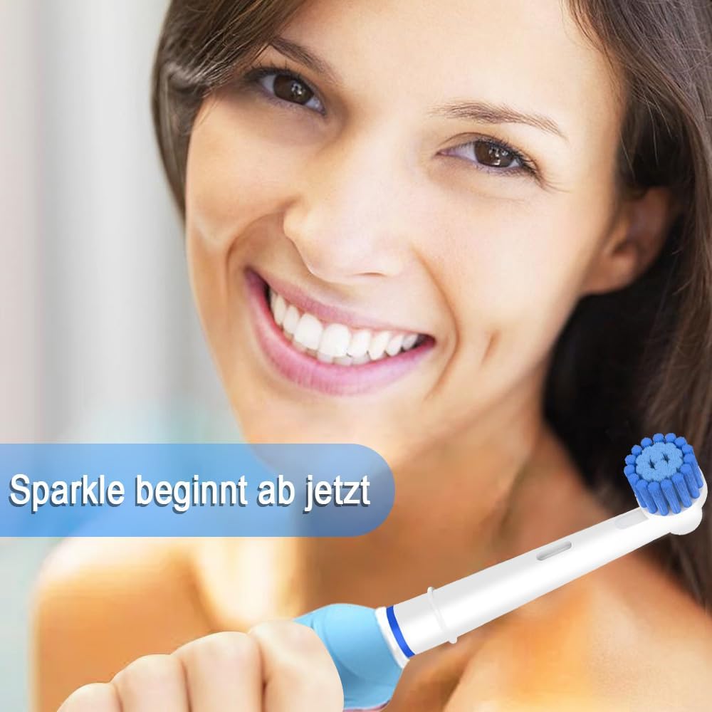 Thumbnail 5 de Betterchoi 16 Sensitive Aufsteckbürsten kompatibel mit Oral-B (weiche Borsten) – für schonende Reinigung