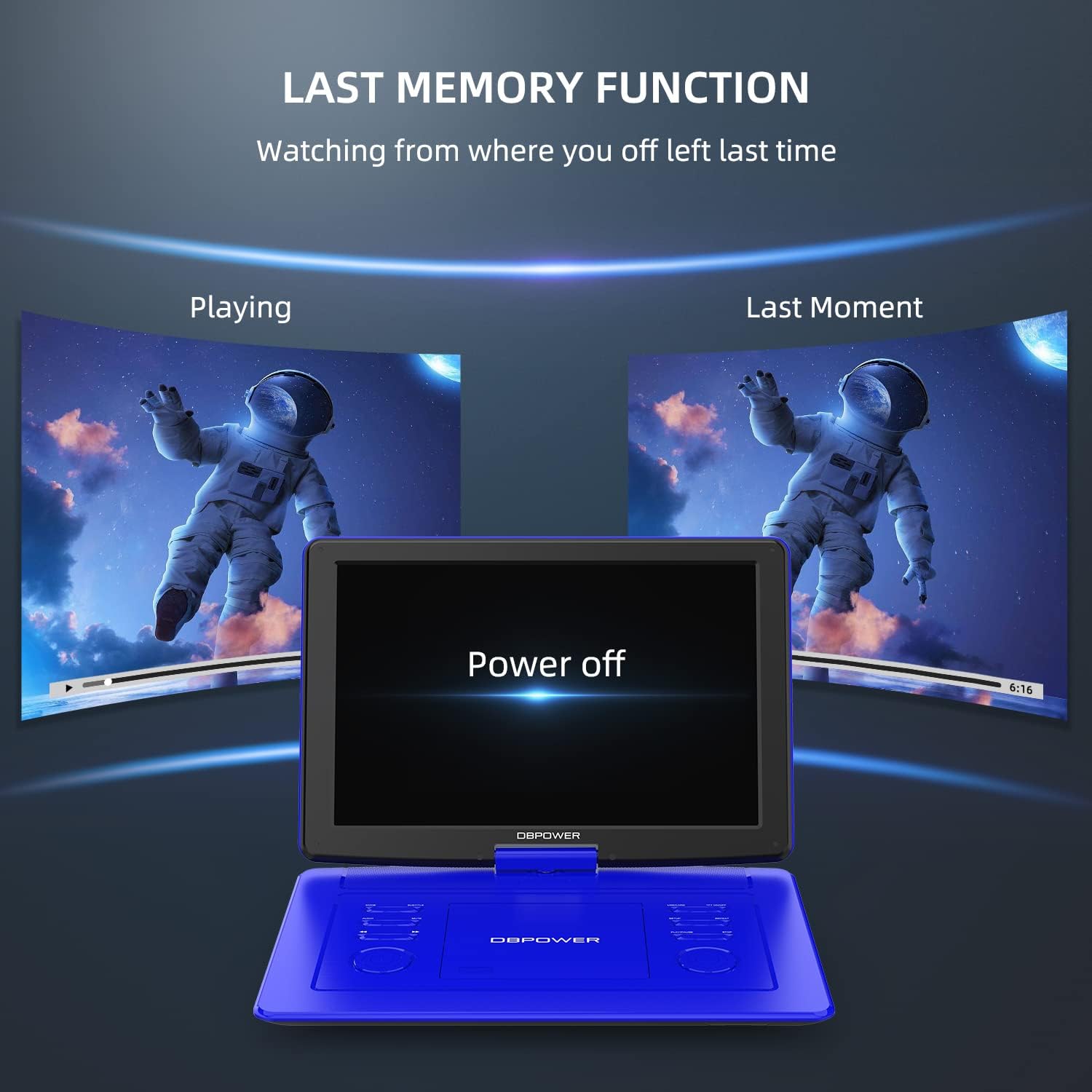 Thumbnail 4 de DBPOWER 17.9in Portable DVD Player