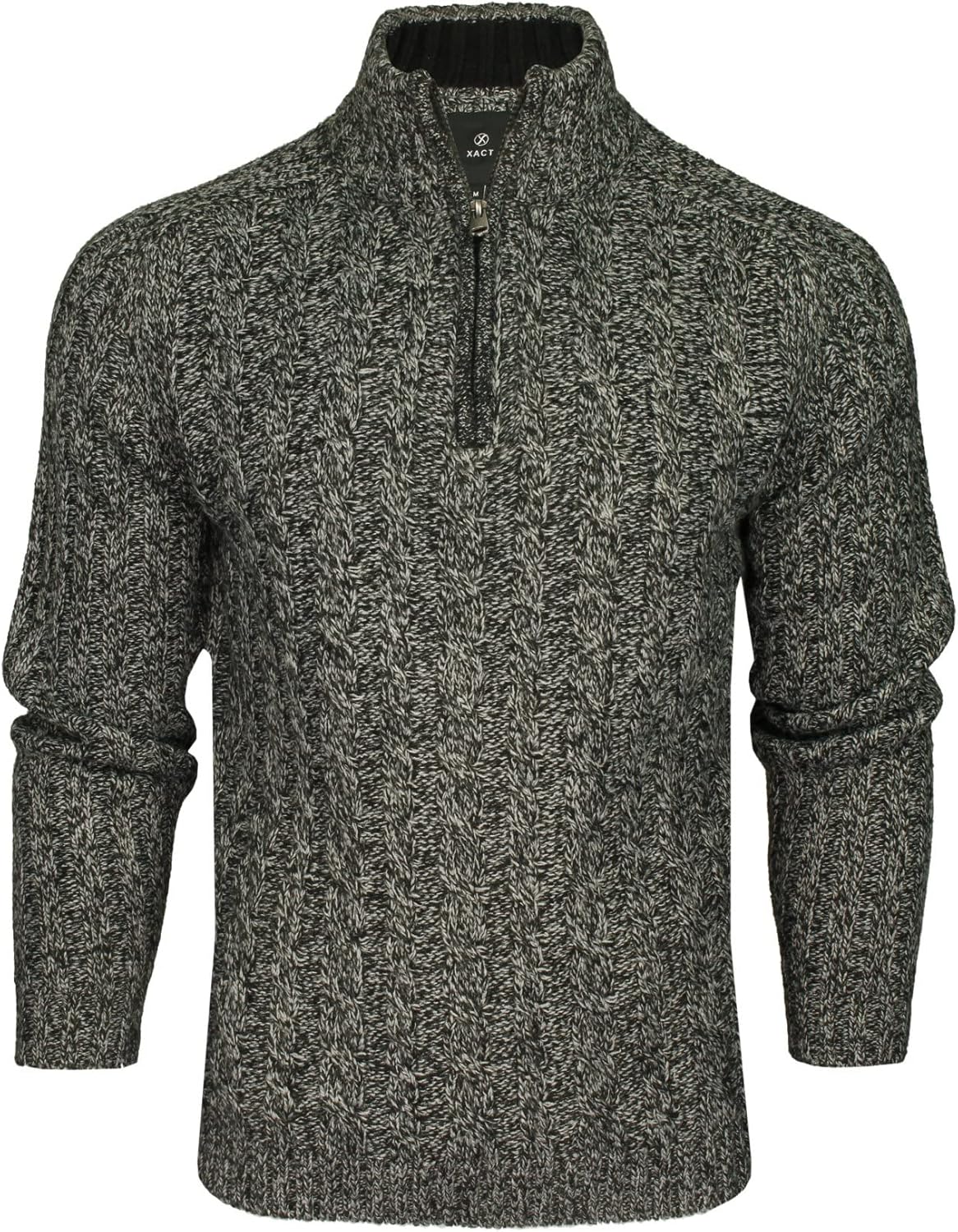 Thumbnail 4 de Xact Pull en Tricot torsadé avec Fermeture éclair 1/4 pour Homme