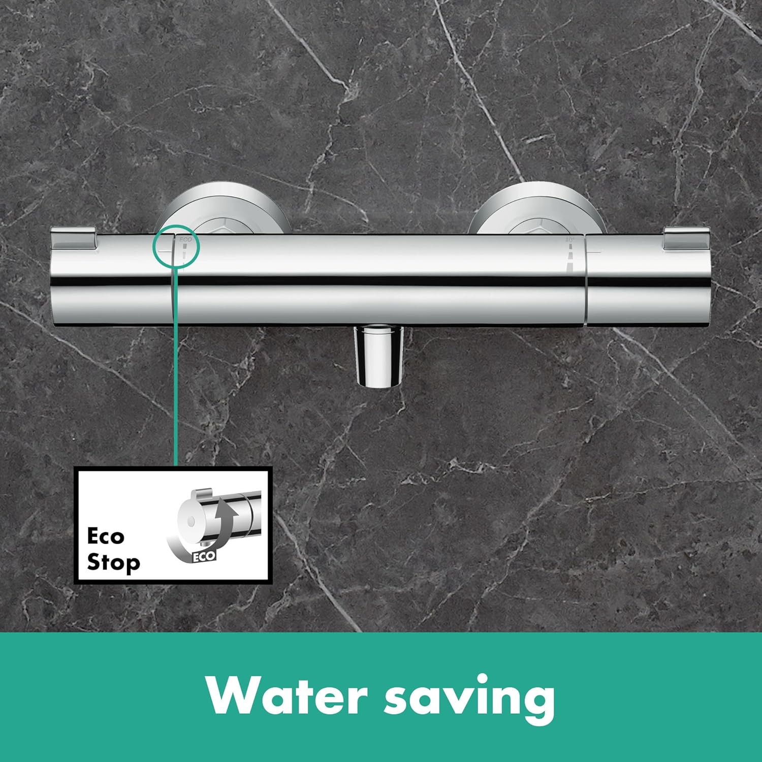Thumbnail 5 de Hansgrohe Ecostat 1001 CL – Mitigeur de douche thermostatique avec SafetyStop et EcoStop