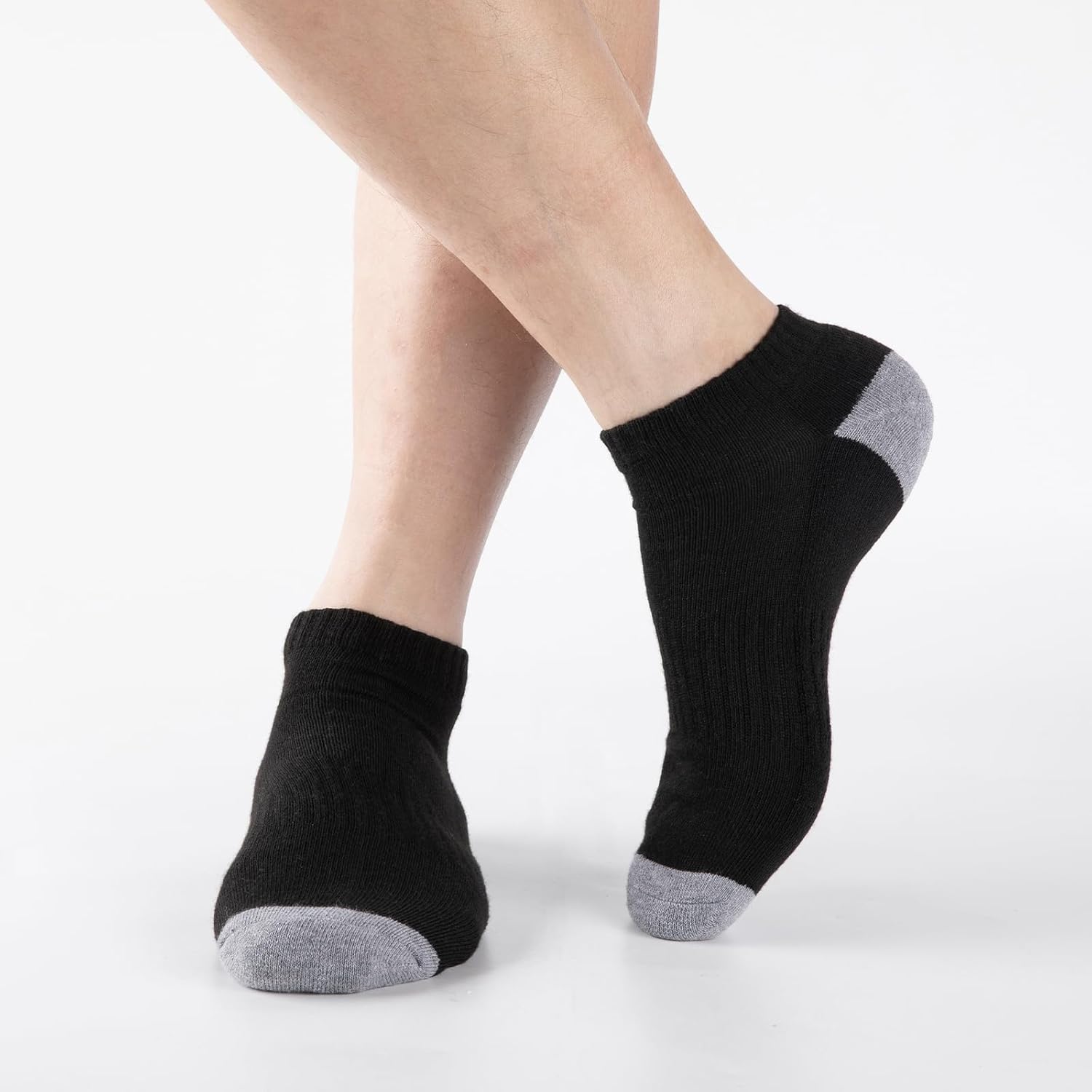 Thumbnail 1 de eallco 10 Pairs Men’s Ankle Socks (Low Cut, Cushioned & Breathable)