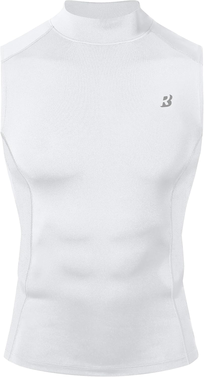 Detalle de Roadbox Men's Compression Shirt, Polyester-Spandex Blend