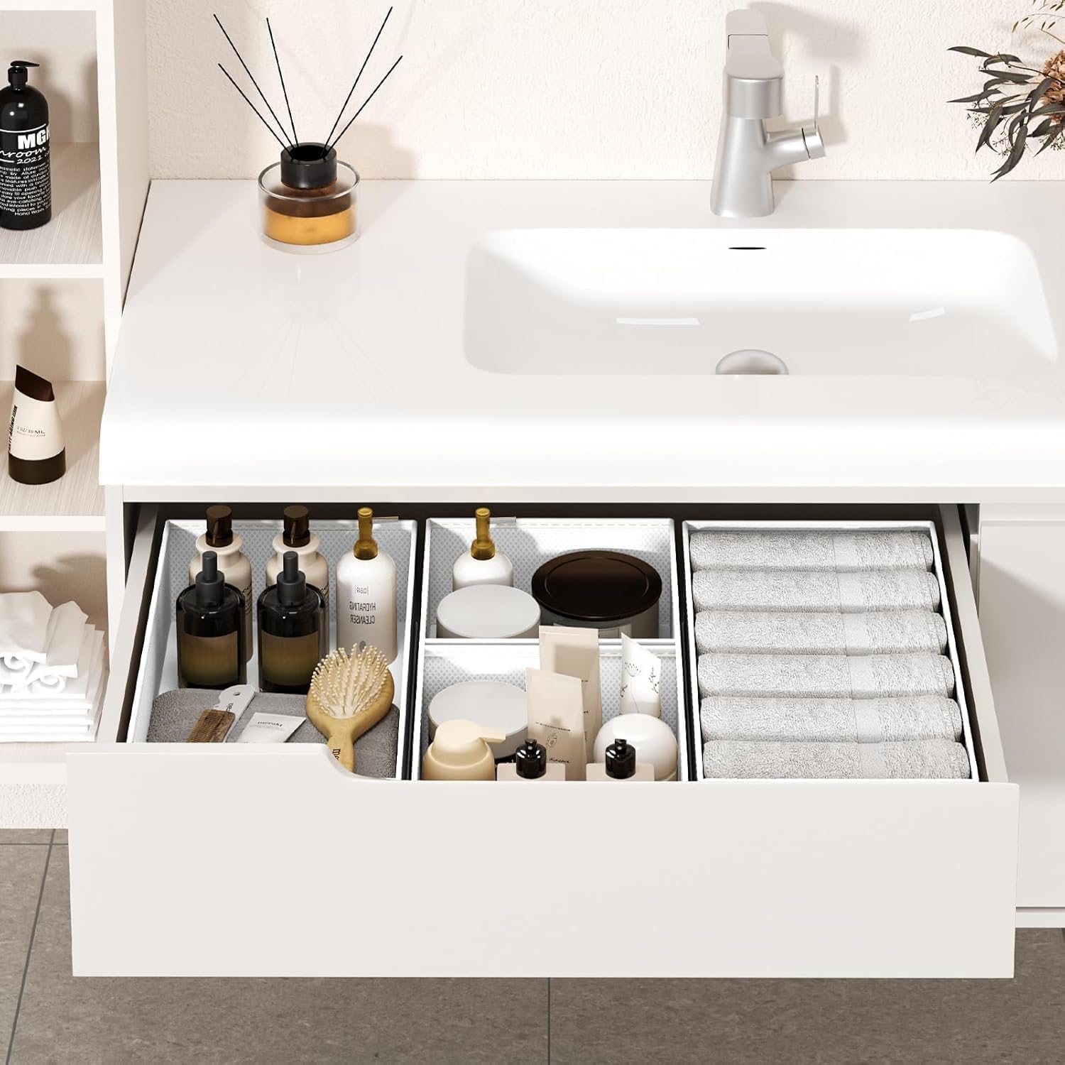 Detalle 2 de DIMJ Drawer Organizer 14-Pack for Clothes