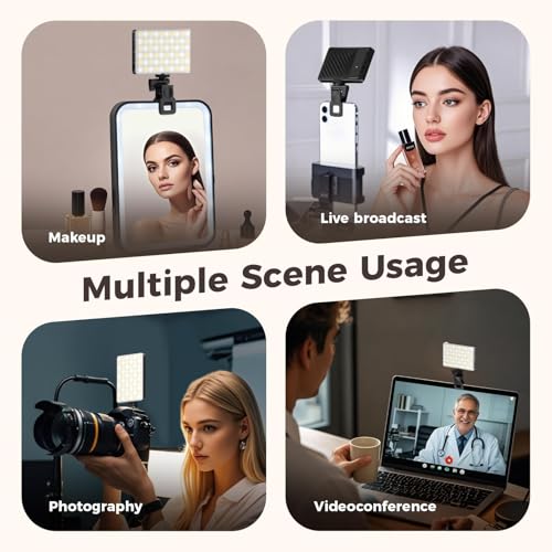 Thumbnail 6 de GlasFlength luz para móvil 60 LED recargable 📷