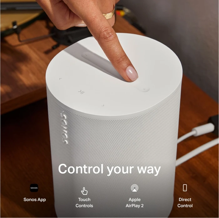 Thumbnail 9 de Sonos Era 100 SL Weiß: lebendiger Stereo-Sound mit flexiblem WLAN/Bluetooth-Setup