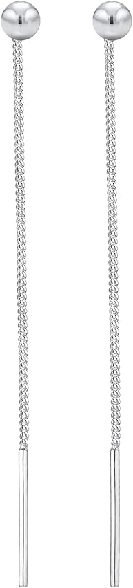 Detalle 2 de Elli Pendientes Mujer Bola plata 925 1 par