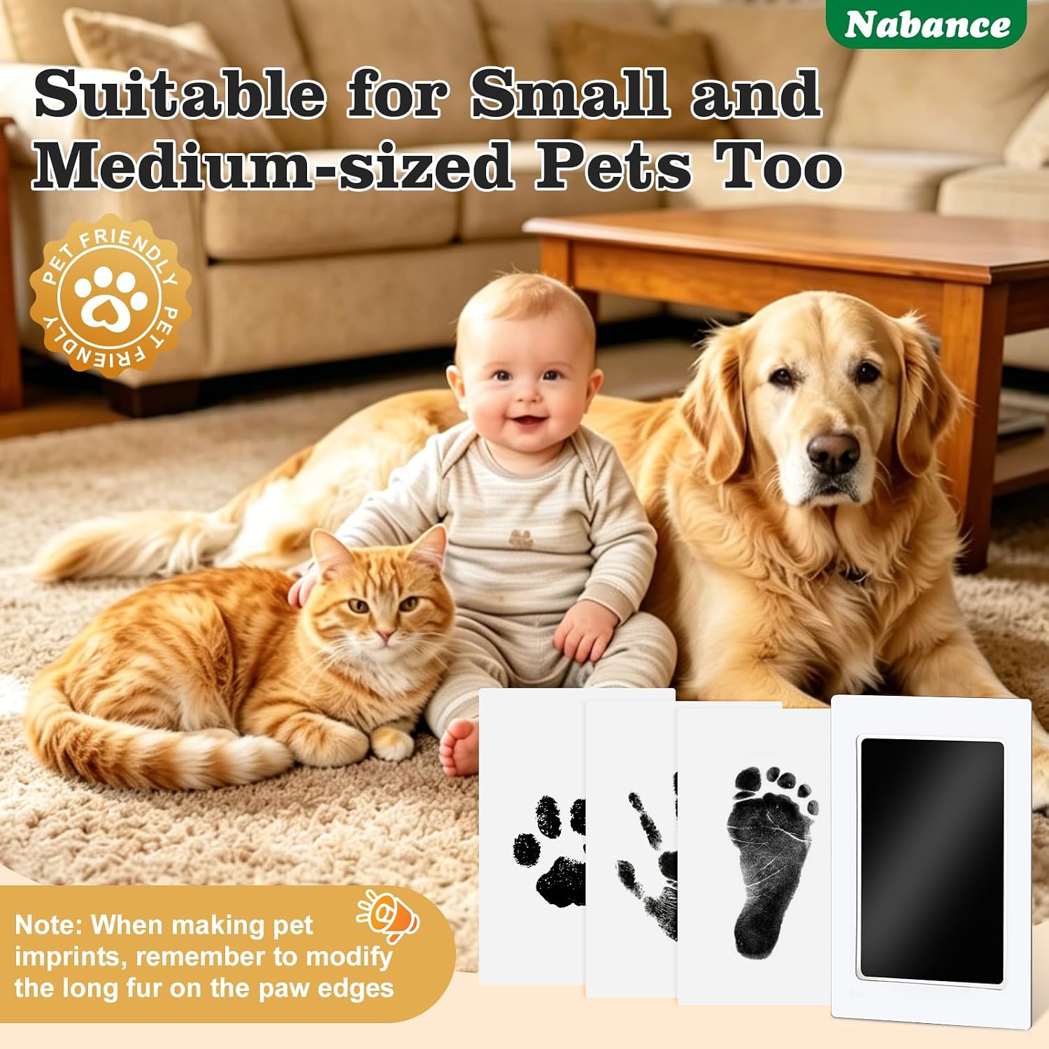 Thumbnail 5 de Baby inkless handprint kit for 0 to 6 months