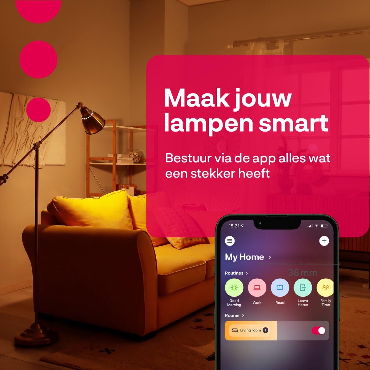 Detalle de innr SP 240-2 slimme stekker voor binnen, Zigbee, energiemeting, wit, 2-pack