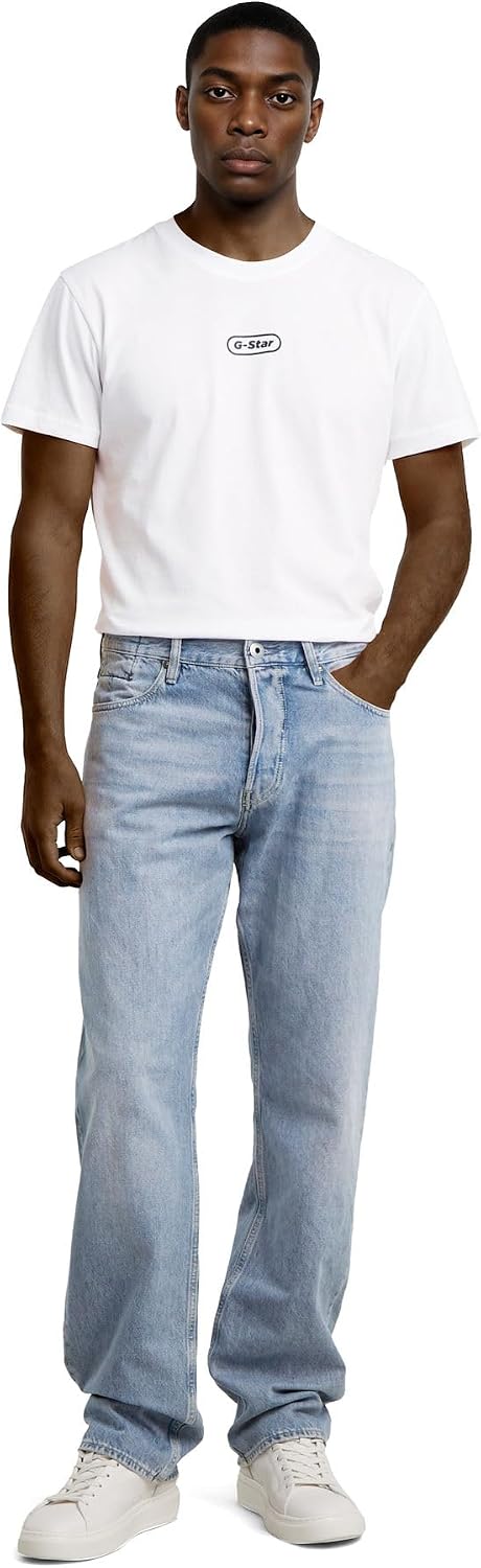 Detalle de G-Star Men's Triple A Regular Straight Jeans