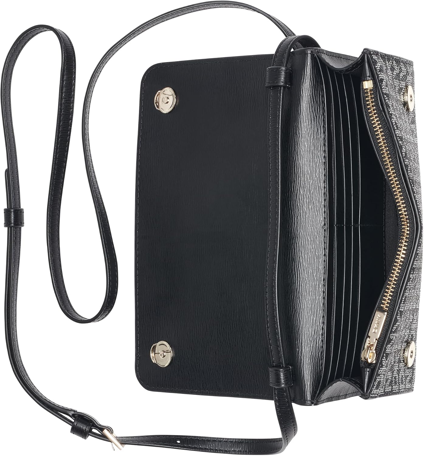 Thumbnail 1 de DKNY Borsa a tracolla Bryant AVE: stile lucido, praticità quotidiana