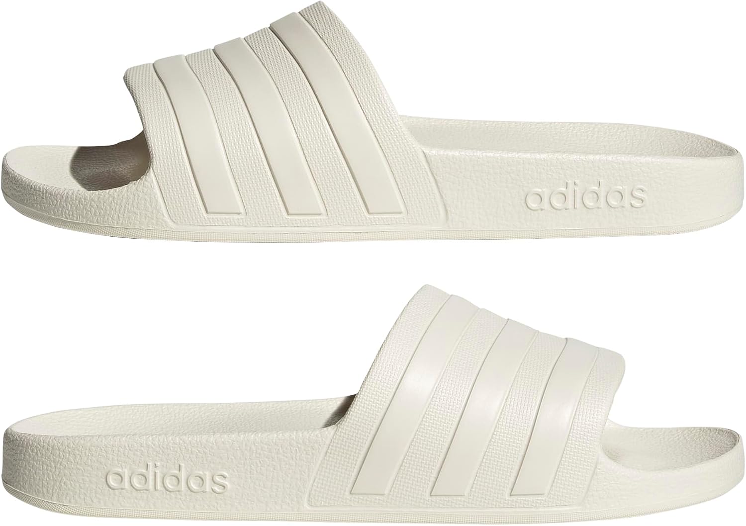 Detalle de adidas Damen Adilette Aqua Slides Sandal – Off White, Größe 40,5 EU