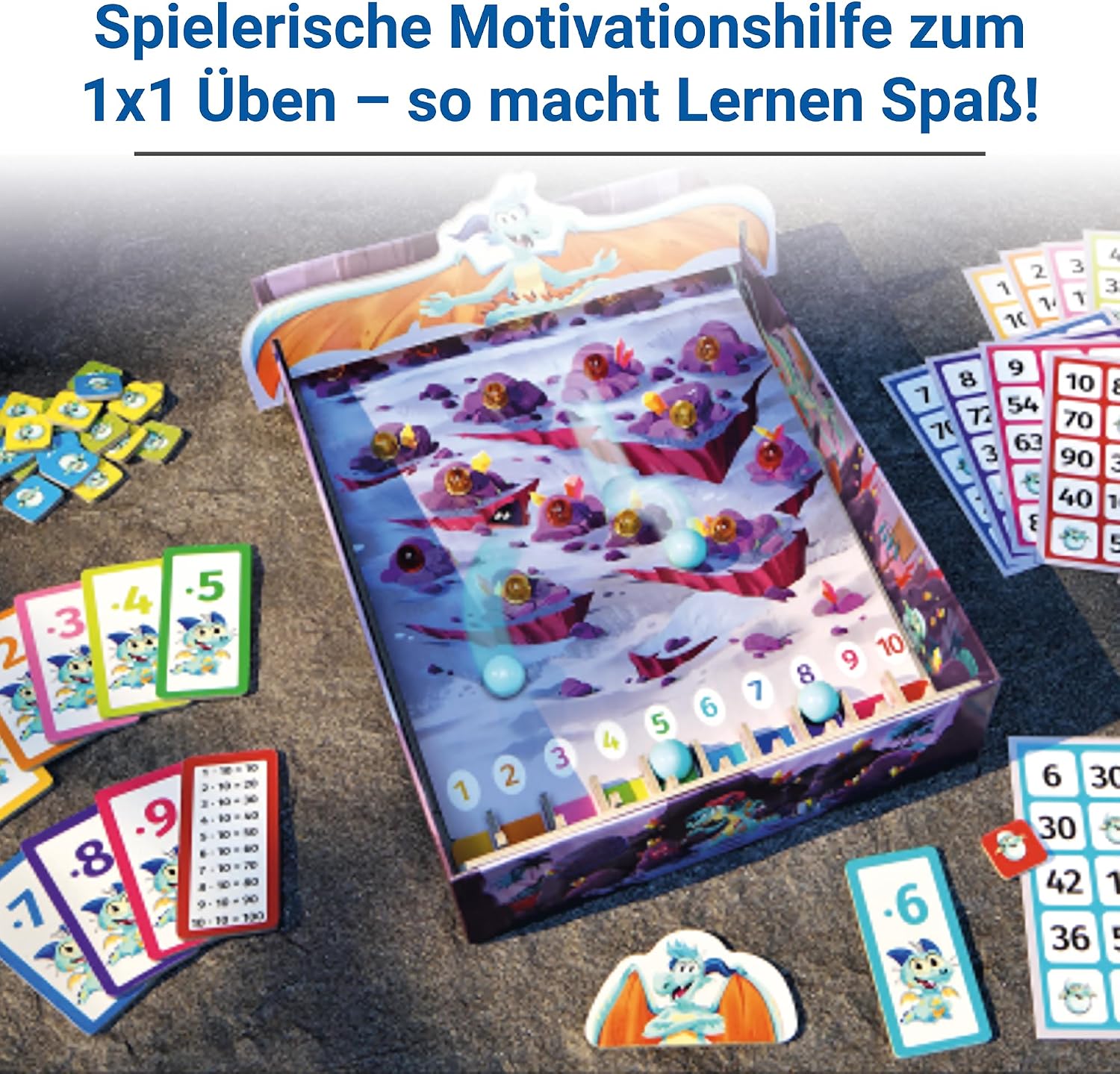 Thumbnail 2 de Ravensburger 1x1 Drachen – Lernspiel für Multiplikation ab 7 Jahren