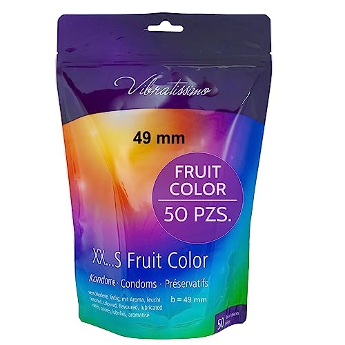 Detalle de Vibratissimo Préservatifs Fruit Color 50 pièces ⚙