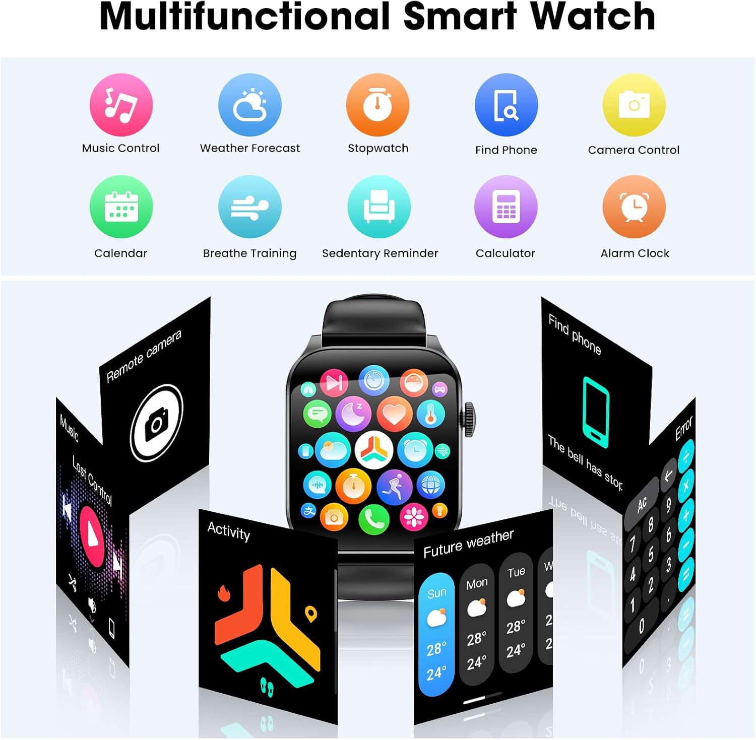 Thumbnail 6 de Haulvean Smart Watch for All-Round Fitness and Calls