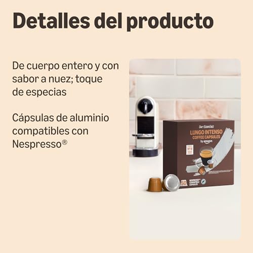 Thumbnail 2 de by Amazon Cápsulas Lungo Intenso