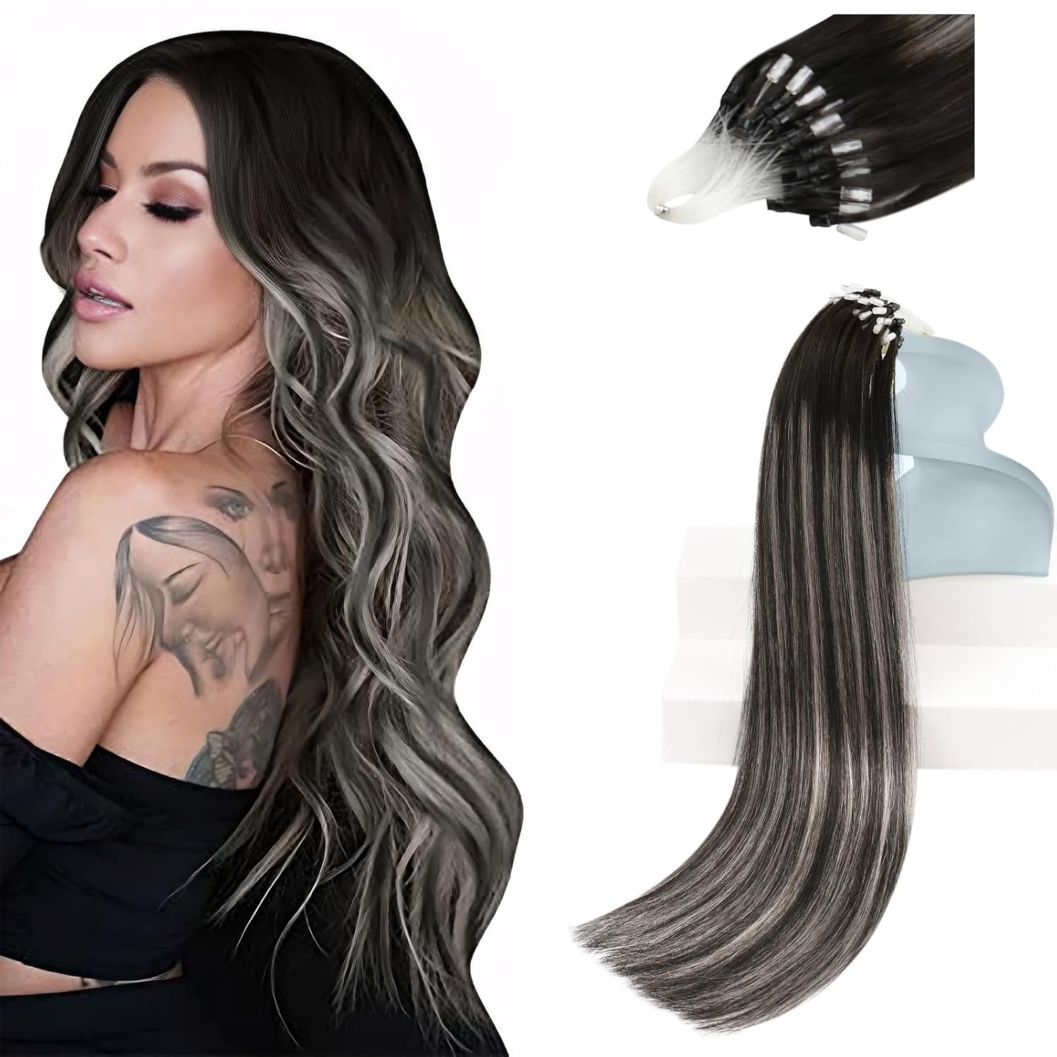 Detalle de Sunny Hair Microlink 18in 57g Extensions