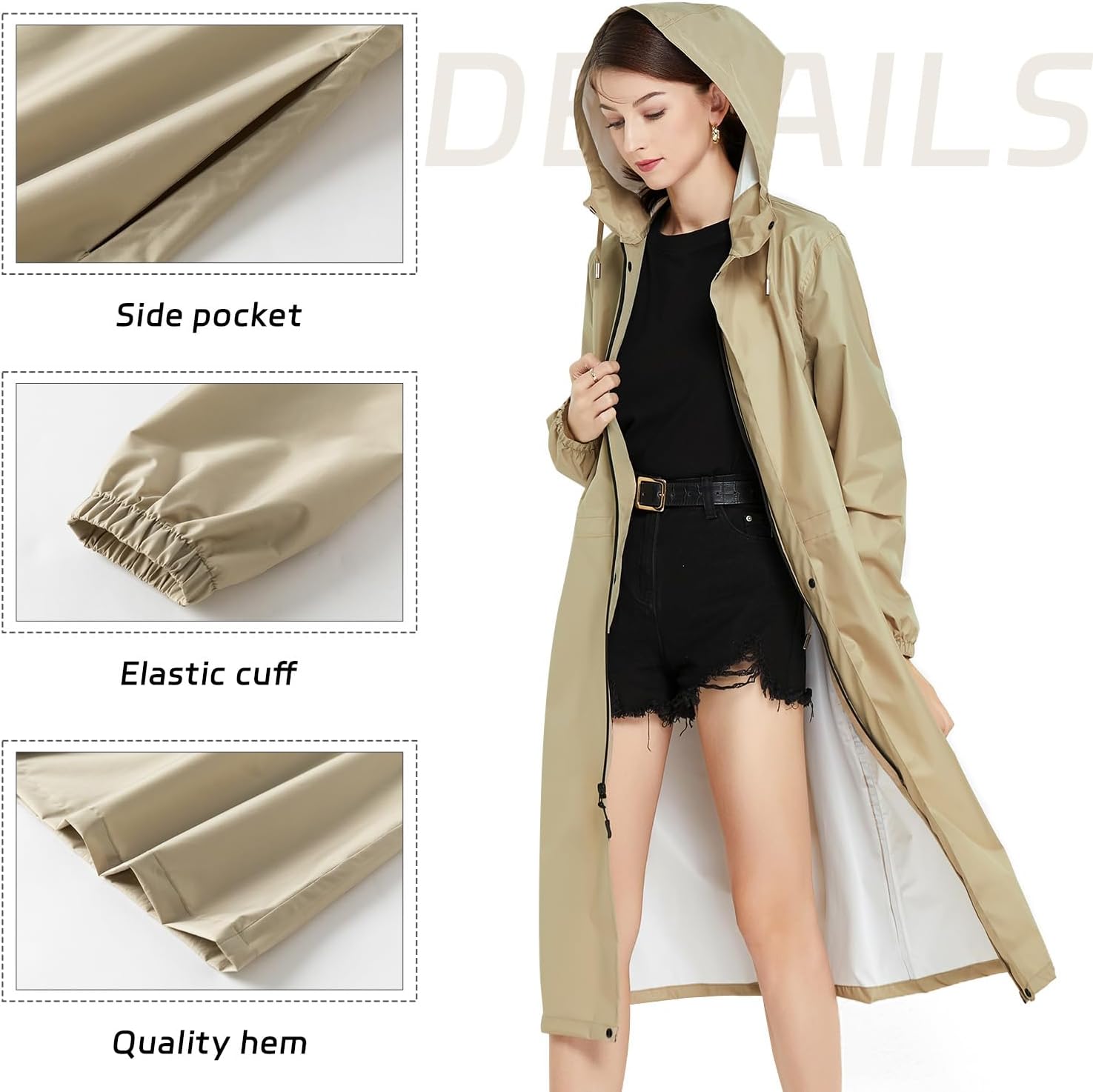 Thumbnail 2 de Freiesoldaten Women Waterproof Rain Jacket Lightweight