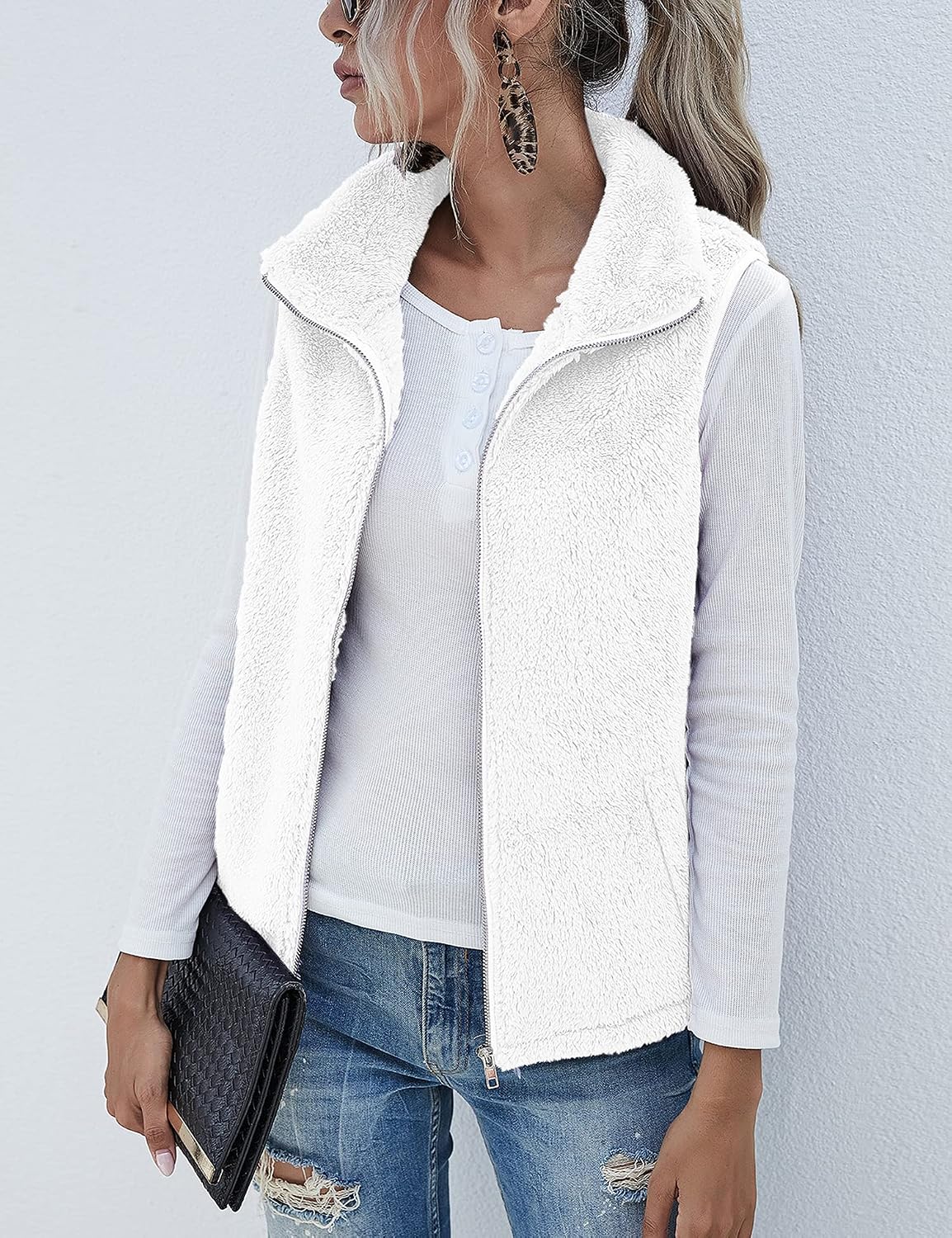 Detalle de LOMON Fuzzy Sherpa Vest