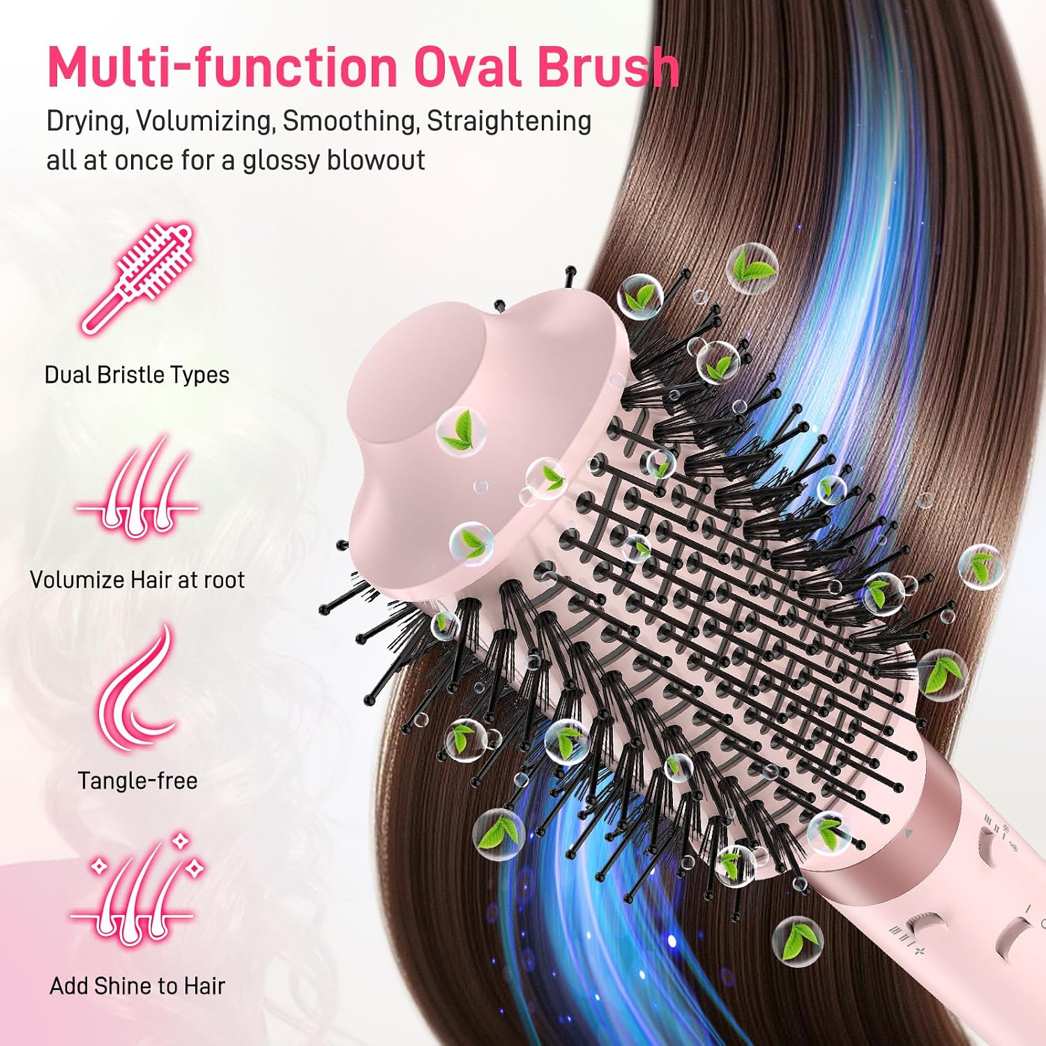 Thumbnail 5 de MESCOMB Dual Voltage Hot Air Styler 5-in-1 Hair Brush 🎀