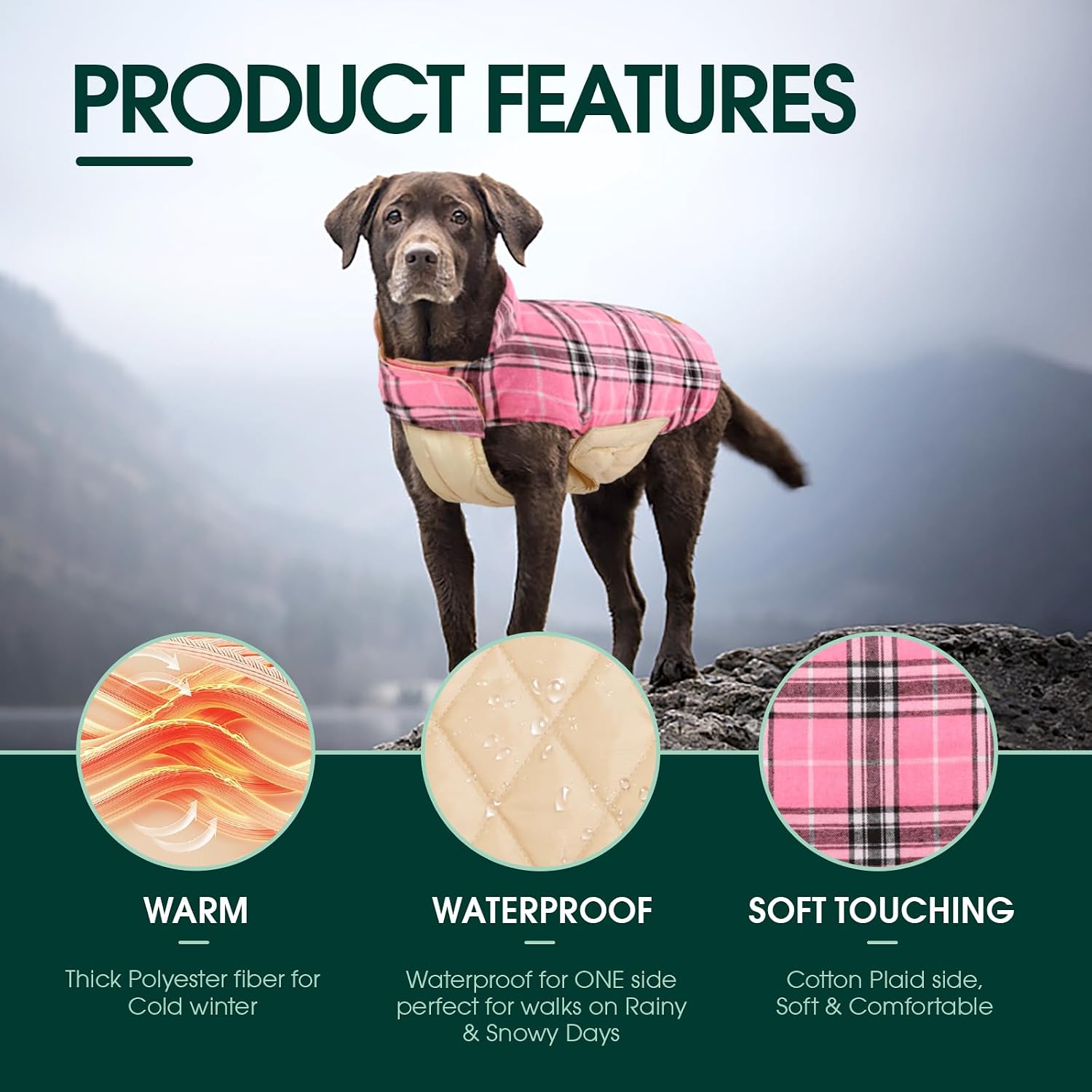 Detalle de Kuoser Dog Coat 2XL