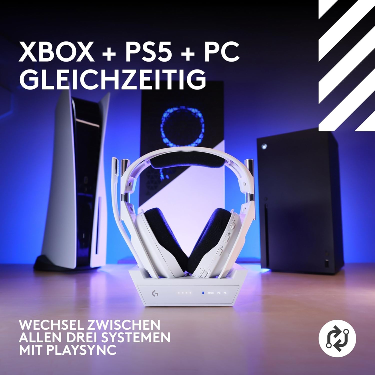 Thumbnail 1 de Logitech G Astro A50 X Gaming-Headset 24h
