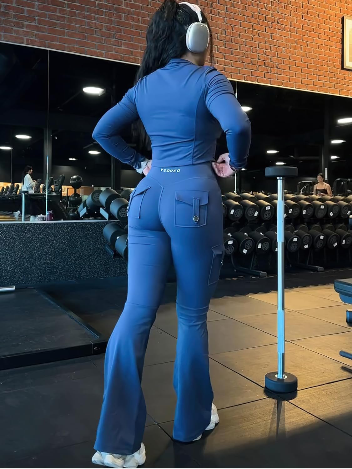 Detalle 2 de YEOREO CoreFlex flare leggings