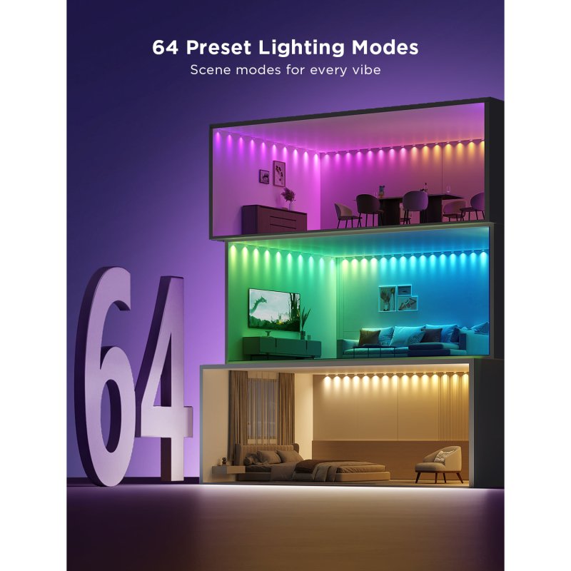 Thumbnail 3 de Govee RGBIC String Downlights WiFi 5m 🎉✨