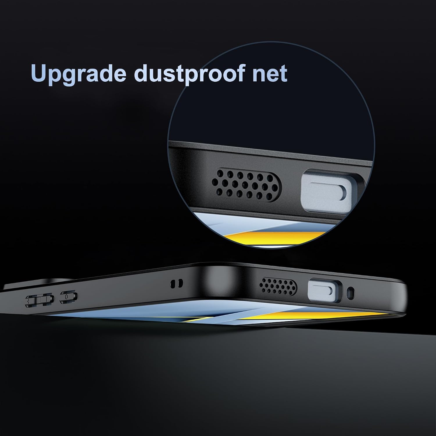Detalle de FDHYFGDY Hülle für Xiaomi Poco F8 Ultra – ultradünne, magentische PC-Hartschale mit rutschfestem Silikon