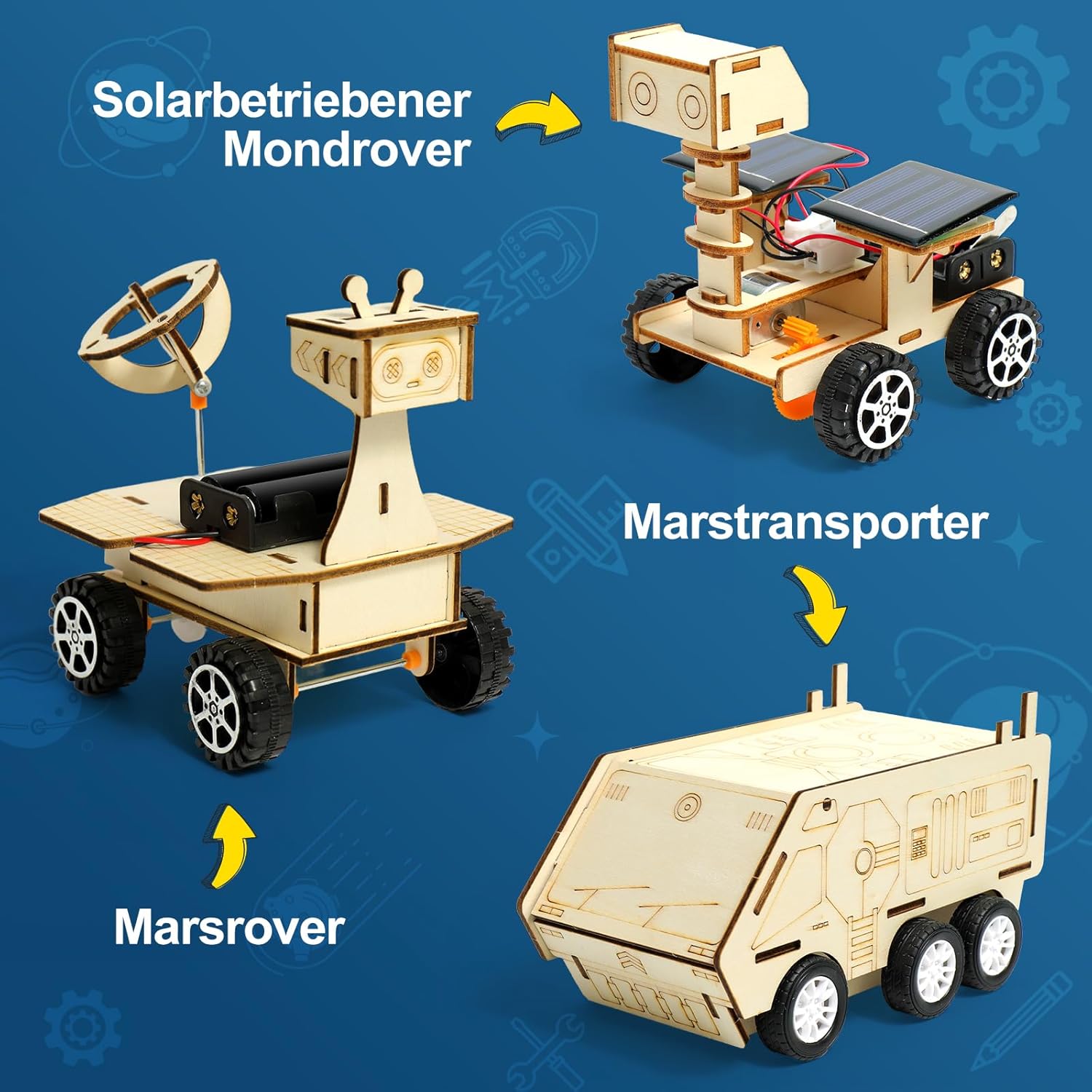 Detalle 2 de Experimentierkasten Auto 6‑in‑1 für Kinder