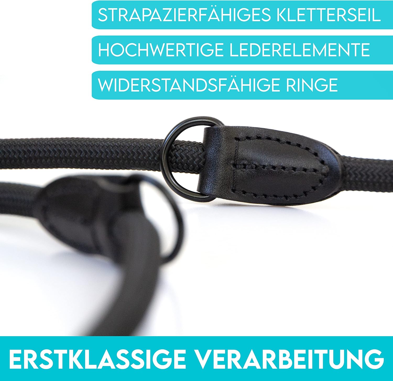 Detalle de HUND IST KÖNIG Hundeleine 2,3 m 🐕